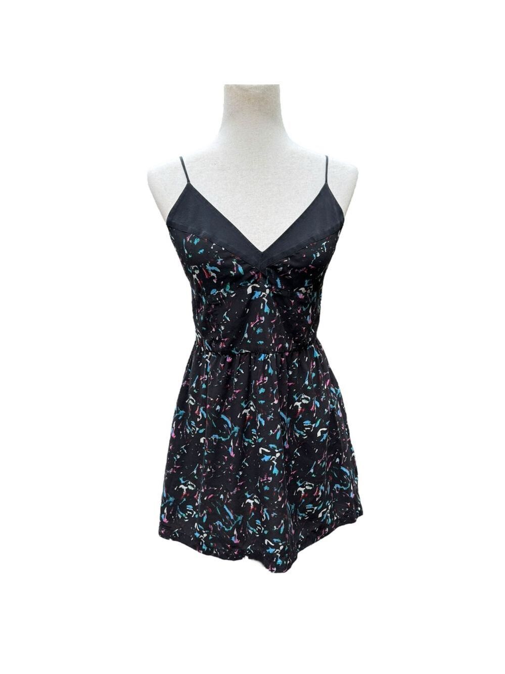 MYNE Silk Mini Dress Size 6 Y2K Indie Designer Party Cocktail Core Aesthetic - Picture 2 of 13